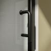 30-31.5 in.W x 72 in.H Bifold Frameless Glass Shower Door,1/4 in. Fold Clear Glass Shower Panel Pivot Swing Shower Doors,Chrome Finish,Reversible Inst