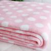 [Smile Rabbit] Fleece Throw Blanket Pillow Cushion / Travel Pillow Blanket (47.2 by 59 inches)