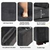 66.5" Velvet Upholstered Sleeper Bed , Pull Out Sofa Bed Couch attached two throw pillows,Dual USB Charging Port and Adjustable Backrest for Living Ro