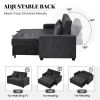 66.5" Velvet Upholstered Sleeper Bed , Pull Out Sofa Bed Couch attached two throw pillows,Dual USB Charging Port and Adjustable Backrest for Living Ro