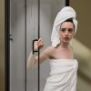 30-31.5 in.W x 72 in.H Bifold Frameless Glass Shower Door,1/4 in. Fold Clear Glass Shower Panel Pivot Swing Shower Doors,Chrome Finish,Reversible Inst