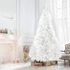 10' Premium Spruce Artificial Christmas Tree w/Metal Stand;  White