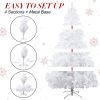 10' Premium Spruce Artificial Christmas Tree w/Metal Stand;  White