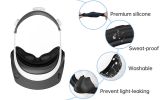 ps vr2 accessories Compatible for Playstation VR2 Face Cover with VR Shell Protective Cover,Face Cushion Cover, Controller Thumb Grips, Cable Bundling