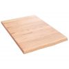 Bathroom Countertop Light Brown 15.7"x23.6"x0.8" Treated Solid Wood
