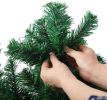 Bosonshop 9 FT High Artificial Christmas Pine Tree Fake Xmas Tree 1850 Tips Full Tree W/ Solid Metal Stand