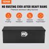 VEVOR Heavy Duty Aluminum Truck Bed Tool Box, Diamond Plate Tool Box with Side Handle and Lock Keys, Storage Tool Box Chest Box Organizer for Pickup,