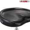 5 Core Drum Throne Comfortable Padded Stool Swivel Height Adjustable Music DJ Chair Heavy Duty Piano Guitar Cello Seat for Drummer Kids and Adults - D