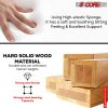 5 Core Piano Bench Wooden Height Adjustable Stool Heavy Duty Keyboard Seat with Storage - PNB WD HD BLK