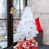 5' Premium Spruce Artificial Christmas Tree w/Metal Stand;  White