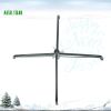 Black Christmas Tree 7 Feet Halloween Tree Artificial Pine Tree Holiday Decoration with Xmas Tree Ornaments w/ 1000 Branch Tips
