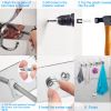 Wall Mount Coat Hook 15 Hooks Stainless Steel Clothes Hangers Rack Robe Hat Towels Hook Coat Rack Hook