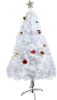 5' Premium Spruce Artificial Christmas Tree w/Metal Stand;  White