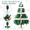 10' Premium Spruce Christmas Tree W/Metal Stand;  Green