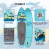 11"√ó33"√ó5.9" Inflatable Ultra-Light Stand Up Paddle Board